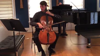 Beethoven Cello Sonata No. 3 in A Major, 1st movment