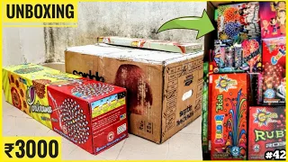 Diwali Crackers Gift Box Unboxing worth ₹3000 | New & Unique Diwali Firework Stash 2020 Unboxing