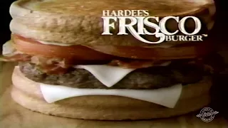 Hardee's Frisco Burger Commercial 1993