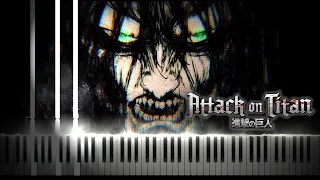進撃の巨人  Attack on Titan OST - Footsteps of Doom | WatchMe ID Piano Cover