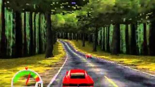 The Need for Speed (3DO) Gameplay - Coast (forest)