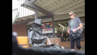 Bronze Cowboy! MOVING  Statue surprise! NOV 17  FRI