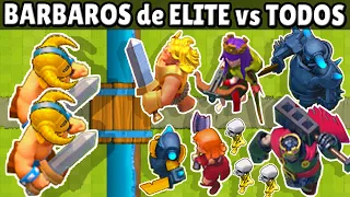 ELITE BARBARIANS vs ALL CARDS | 1 vs 1 |  CLASH ROYALE OLYMPICS