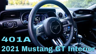 2021 MUSTANG GT PREMIUM | Interior Overview