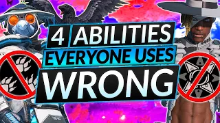 4 PASSIVE ABILITIES You Are USING WRONG - Apex Legends Guide