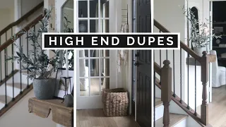 HIGH END VS THRIFT STORE | DIY ENTRYWAY MAKEOVER | DIY THRIFT FLIPS | DIY ACCENT WALL