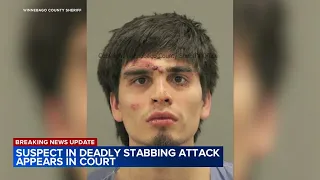 Rockford stabbing attack suspect ordered in custody, detention hearing postponed 1 week