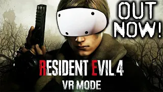 RESIDENT EVIL 4 PS VR2 | First Impressions Livestream