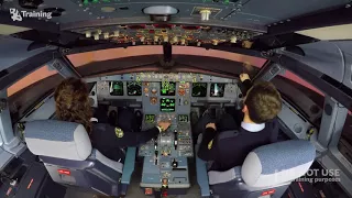 Multi Crew Cooperation basics. Go around and ILS approach on Airbus A320 – BAA Training