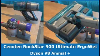 RockStar 900 Ultimate ErgoWet VS Dyson V8 Animal+ || Welcher ist besser?