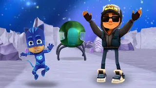 КТО КРУЧЕ? JAKE из игры SUBWAY SURFERS или ГЕРОИ В МАСКАХ - PJ MASKS! CHICAGO UPDATE #420