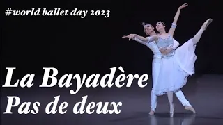 【World ballet day】 ラ・バヤデールよりパドドゥ フル映像 ｜La Bayadère - Pas de deux （Mao Fujimuro, Yoshiaki Nakano）