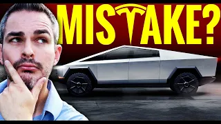 Tesla Cybertruck: Elon Musk's First Big Mistake?