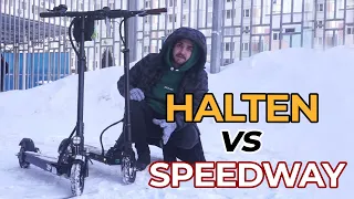 Электросамокат Halten RS-01 vs Speedway mini 4: сравнительный обзор