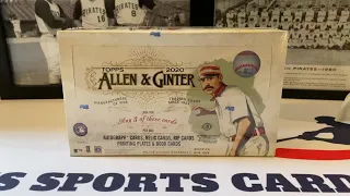 New Release! 2020 Topps Allen & Ginter Hobby Box Break! Auto Hit + 2 More Hits! RC Parade!
