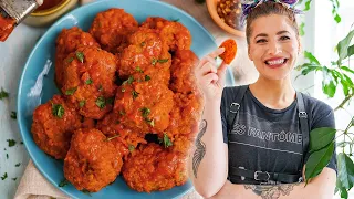 SEITAN FRIED CHICKEN WINGS  (The Ultimate Vegan Chicken recipe)