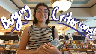 Buying CRITERIONS Vlog + Haul!