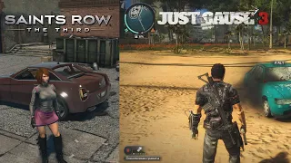 Saints Row:The Third VS Just Cause 3