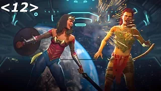 Injustice 2 Битвы - Персонажи - Костюмы - Приёмы: Чудо Женщина против Гепард  #12