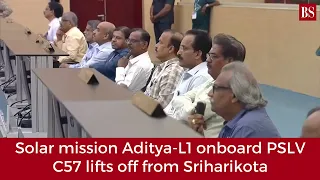 Solar mission Aditya L1 onboard PSLV C57 lifts off from Sriharikota