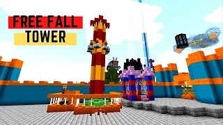 Minecraft 2020: Free Fall Tower - Xtreme Fall Game Tutorial