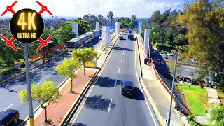 😲 SHOCKING Aerial Footage of Las Américas Highway, Santo Domingo Este