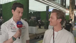 Toto Wolff - Post Race Interviews - F1 Saudi Arabian 2023