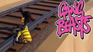GANG BEASTS - We Missed Our Train [Melee] - Xbox One Gameplay