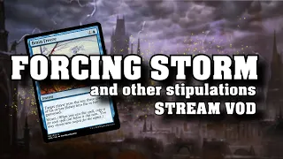 Vintage Cube - Forcing Storm like its 2019 - MTG Cube Drafting Stream VOD