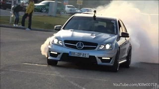 AMG´s revs, burnouts & lovely sounds 1080p