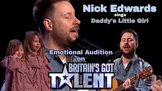 Nick Edwards | Unexpected Audition on BGT 2022 | Emotional Performance | Myanmar Subtitles