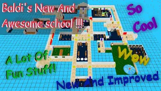 Baldi's New And Awesome school !!! - BB+ Custom Level (+Tutorial on how to install the level editor)
