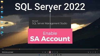 How to Enable SA Account in SQL Server 2022 | Create User in SQL Server | SQL Authentication