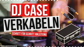 DJ Case verkabeln 🎧 | Zomo Case | Pioneer DDJ 1000 | DJ Mischpult