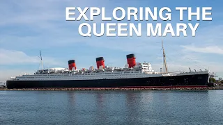 Exploring the Queen Mary in Long Beach and Taking the Haunted Encounters Tour