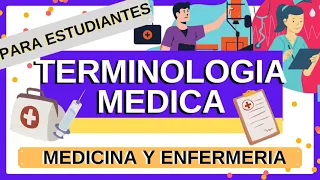 TERMINOLOGIA MEDICA || ENFERMERIA Y MEDICINA 📚(PREFIJOS Y SUFIJOS) EJEMPLOS