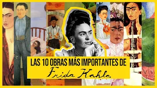 🌺 Las 10 obras más importantes de Frida Kahlo | totenart.com