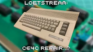 Lötstream: C64-C Repair...?