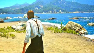 Red Dead Redemption 2 - Ship Crash & Stranded on Island (Island of Guarma Gameplay)