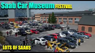 Saab Car Museum Festival 2022 - 9-5, 9-3, 9000, 900, 96, 95, 92, Sonett och mycket mer! | VLOGG #97