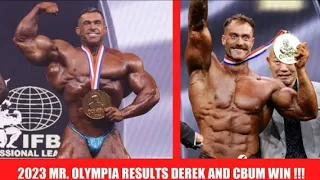 2023 Mr. Olympia Final Recap and Results: Derek Lunsford and Chris Bumstead Win! 5 Times Mr. Olympia