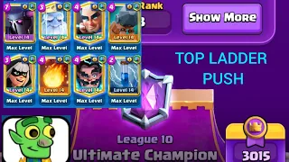 Road To Top 50 With Pekka Bridge Spam! - Clash Royale