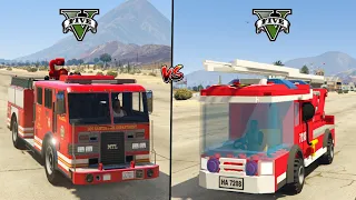 Gta 5 Fire Truck Vs Gta 5 Lego Fire Truck - Which Is Best?