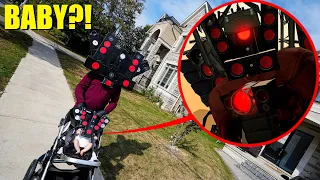 TITAN SPEAKERMAN HAD A BABY IN REAL LIFE! (SKIBIDI MOVIE BABY VERSION)