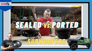 SEALED VS PORTED SUBWOOFERS! WITH JOHNATHAN PRICE