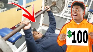 Bench Press More Than Me, WIN $100!