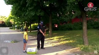 Cop shoots Cat off of tree 👮‍♀️🐈😂