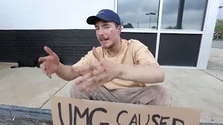 homeless man buying Lamborghini- mr beast