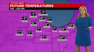 Chicago Weather Alert: Snow followed by freezing temps