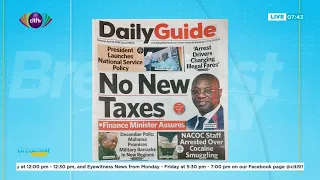 News Review on Breakfast Daily: Tuesday 16th April, 2024